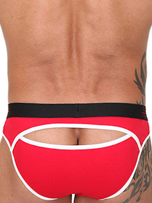 Pistol Pete Speedway Brief Underwear Red Back Detail Cool4guys Online Store