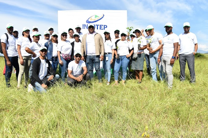 INFOTEP Y MEDIO AMBIENTE REALIZAN JORNADA DE REFORESTACIÓN EN SAN JUAN DE LA MAGUANA