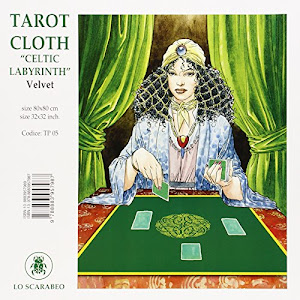 Celtic Labyrinth Velvet Tarot Cloth