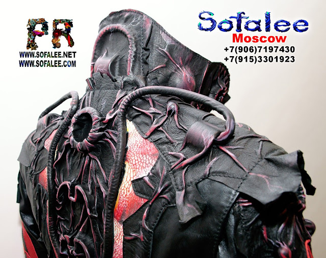 Sofalee atelier/online store exclusive leather jacket