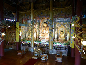 visite du temple de Yakcheonsa Ile de Jeju Corée du sud