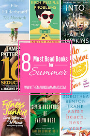 8 Must Read Books for Summer 2017. Great book suggestions for vacation reading. 