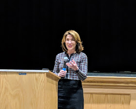 Lt. Gov. Karyn Polito spoke at FHS a year ago