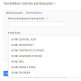 Cara Menerima Pembayaran Dari Google Adsense Paling Mudah