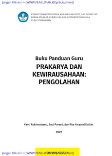 Buku Guru Prakarya Pengolahan Kelas X Merdeka Belajar oleh Rokhmulyenti dan Kawan