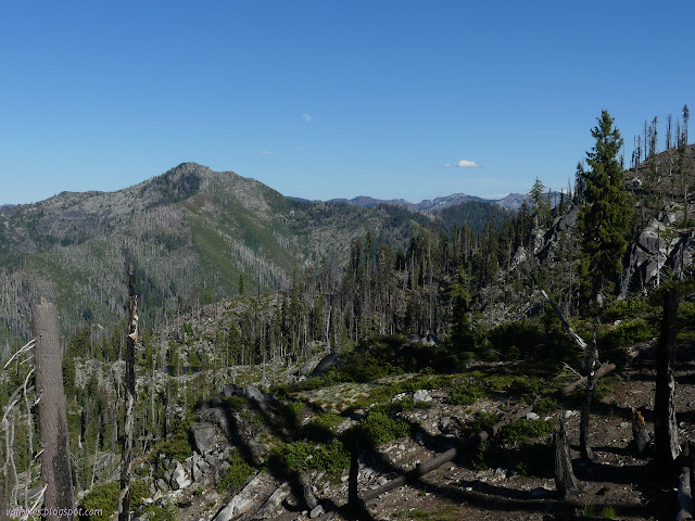 Medicine Mountain and a little lake