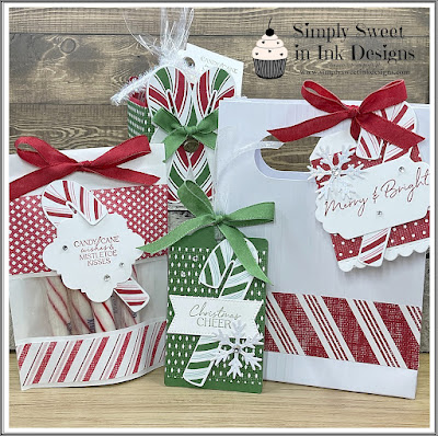 Fun holiday treat box with the Sweet Candy Canes bundle!