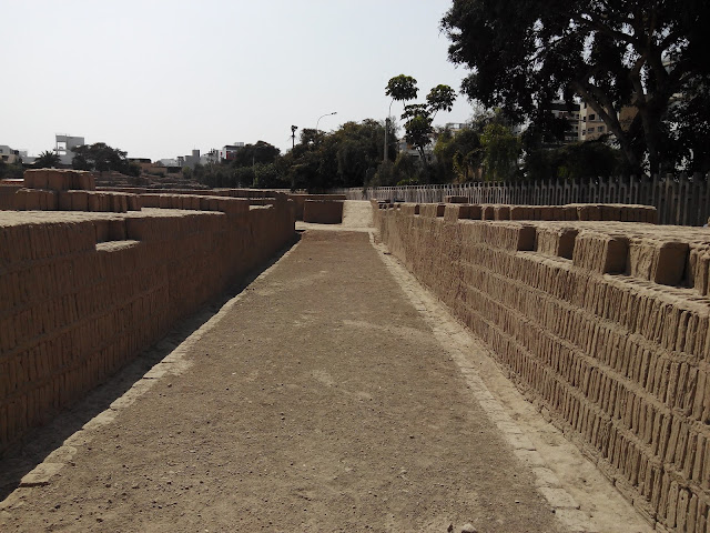 Huaca Pucllana en Lima Perú