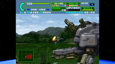 Assault Suit Leynos 2 Saturn Tribute Game Screenshot 1