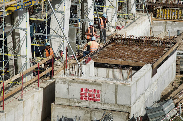 Baustelle, Warschauer Brücke, Eingangsgebäude S-Bahnhof Warschauer Straße 36, 10243 Berlin, 27.08.2014