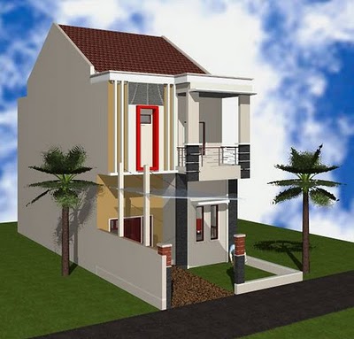 Gambar Desain Rumah Minimalis Sederhana 2 lantai