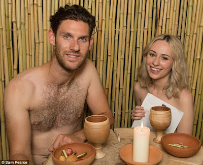 46,000 people book to eat naked at London’s first ‘natural’ restaurant (Photos)