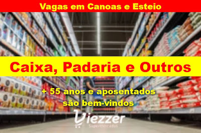 Rede de Supermercados abre vagas para Caixa, Aux. Administrativo, Balconista e outros em Canoas e Esteio