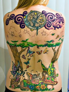 Back Body Tattoo Ideas With Fairy Tattoo Designs Especially Picture Back Body Fairy Tattoos For Female Tattoo Gallery 4