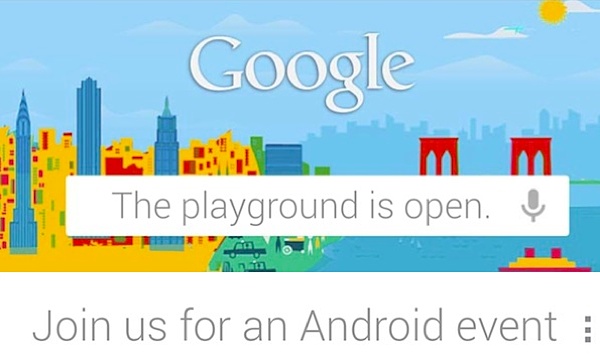 Google invites Android for the event on October 29