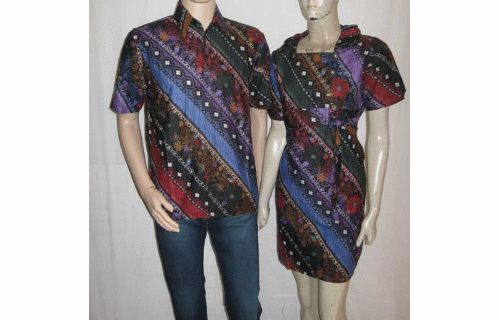  BAJU  BATIK  SARIMBIT LERENG WARNA  3 Toko Batik  Jogja