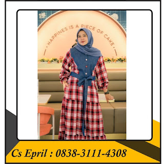 TARISYA TARTAN - GAYA BAJU MUSLIM TERBARU