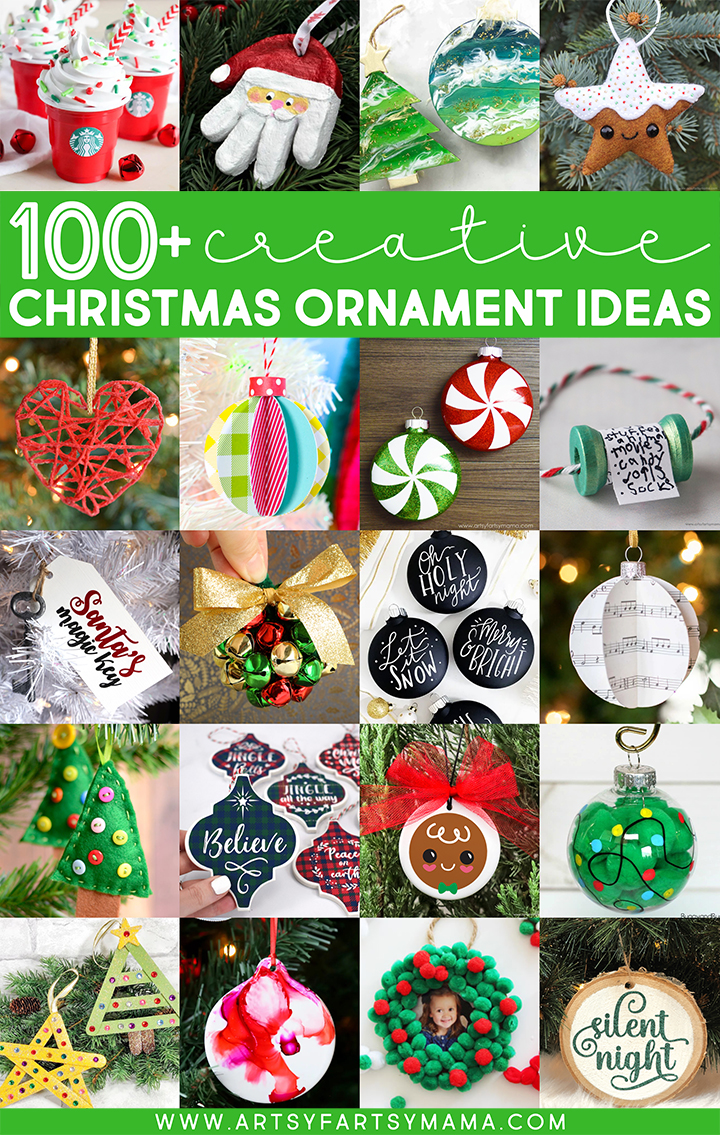 100+ Creative Christmas Ornament Ideas