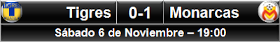 Tigres 0-1 Monarcas Morelia