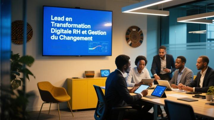 Lead en Transformation Digitale RH et Gestion du Changement-WEBGRAM, meilleure entreprise / société / agence  informatique basée à Dakar-Sénégal, leader en Afrique du développement de solutions de Gestion des Ressources Humaines, RH, GRH, Gestion des ressources humaines, Suivi des ressources humaines, Gestion administrative des salariés et collaborateurs, Gestion disponibilités, Congés et absences des employés, Suivi des temps de travail et du temps passé par activité des agents, Suivi et consolidation des talents, compétences, parcours et formations du personnel, Gestion de projet et d'équipes, Gestion de la performance, Définition des objectifs, Formation du personnel, Gestion du processus de recrutement, Administration et logistique, Gestion des plannings, Gestion des demandes de missions, des déplacements et des dépenses de voyages professionnels, Gestion des alertes, Gestion des profils (rôles), Gestion du journal des actions (log), Gestion du workflow (circuit de validation). Ingénierie logicielle, développement de logiciels, logiciel de Gestion des Ressources Humaines, systèmes informatiques, systèmes d'informations, développement d'applications web et mobiles.