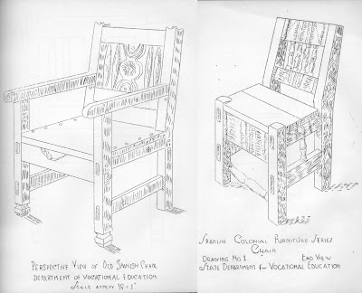 medieval chair plans