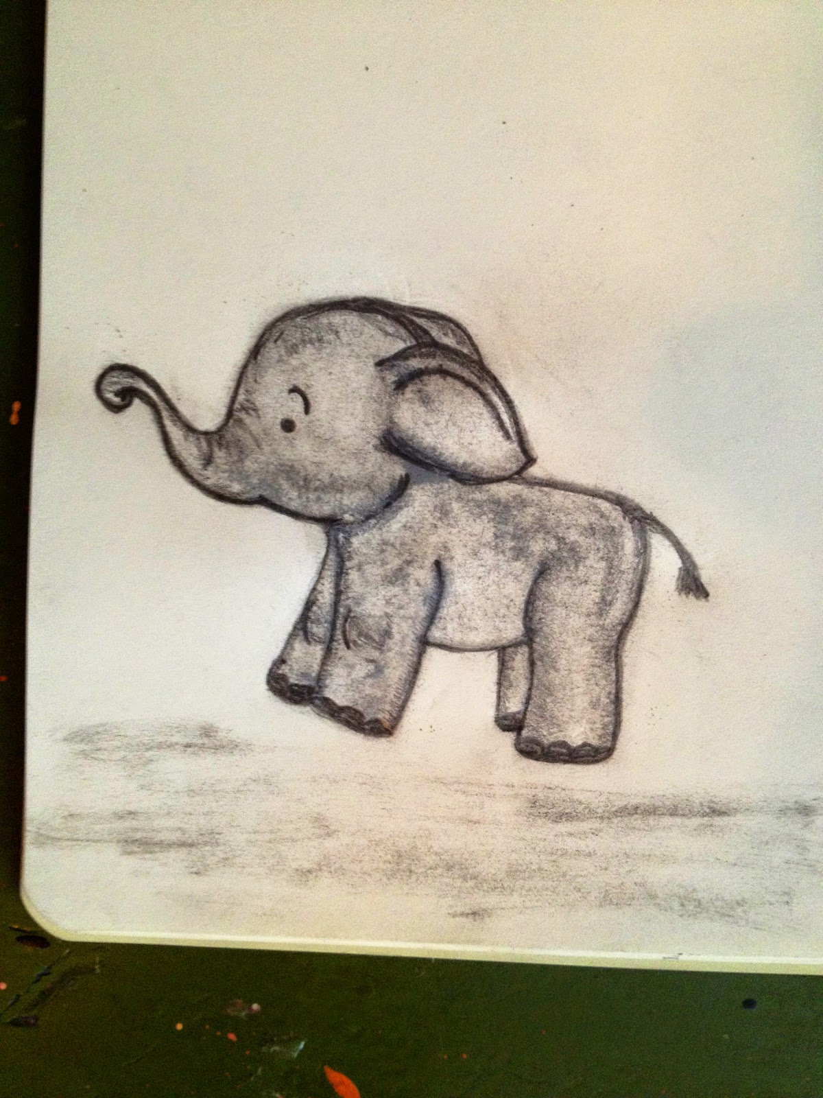 LifeLookLens: Baby Elephant Drawings - Brainstorming A Nursery