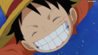 ワンピースアニメ 498話 幼少期 ルフィ 笑顔 かわいい Monkey D. Luffy | ONE PIECE Episode 498 ASL