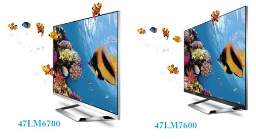 LG Cinema Screen 47LM6700 VS  47LM7600