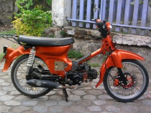 Modif Honda C70 Minimalis Simple