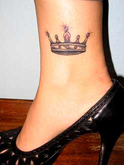 crown tattoo