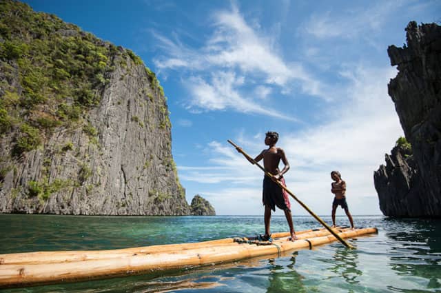 Bamboo Rafting