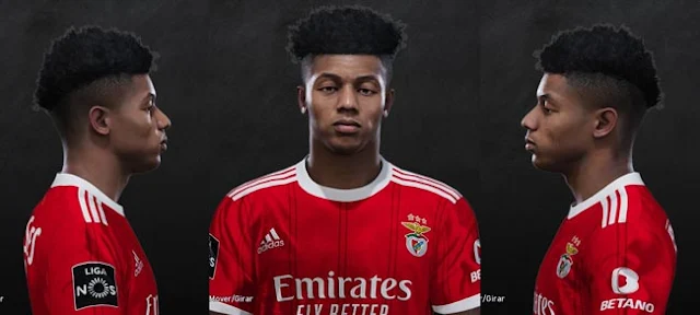 David Neres (Benfica) For eFootball PES 2021