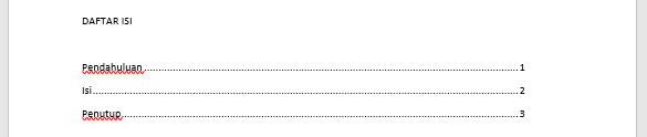 titik Daftar Isi di Microsoft Word Secara Manual Rapi Cara Membuat Titik-titik Daftar Isi di MS Word Rapi
