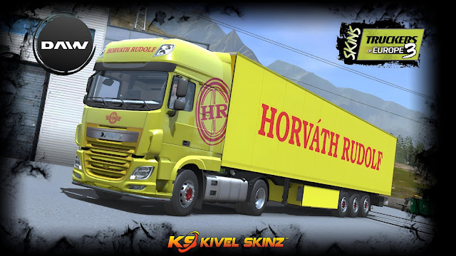 SKINS DAWN/DF - DAF XF HORVÁTH RUDOLF COMBO