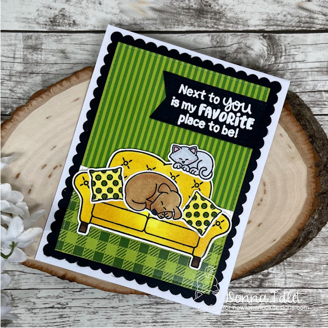 Card by Donna Idlet | Warm & Cozy Wishes Stamp Set Exclusive Collaboration Stamp Set for Simon Says Stamp by Newton's Nook Designs #newtonsnook #handmade