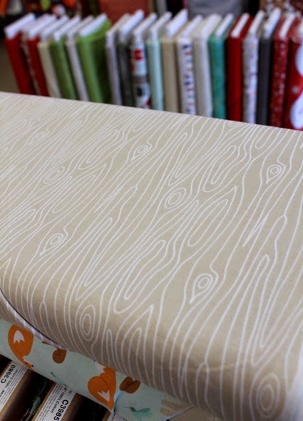 good natured wood grain fabric