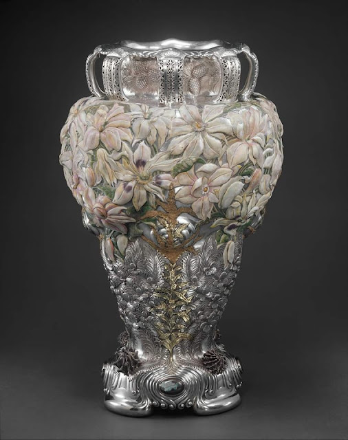 Jarrón Magnolia Tiffany&Co 1893