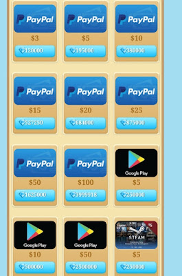 Sword Master Free Gift cards