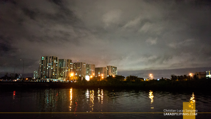 The View from Aling Tonya's Seafood Dampa in Macapagal