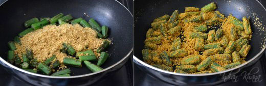 Besanwali Bhindi Sabzi Okra Recipes