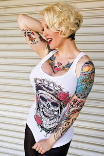 Beautiful Women And Tattoo Style