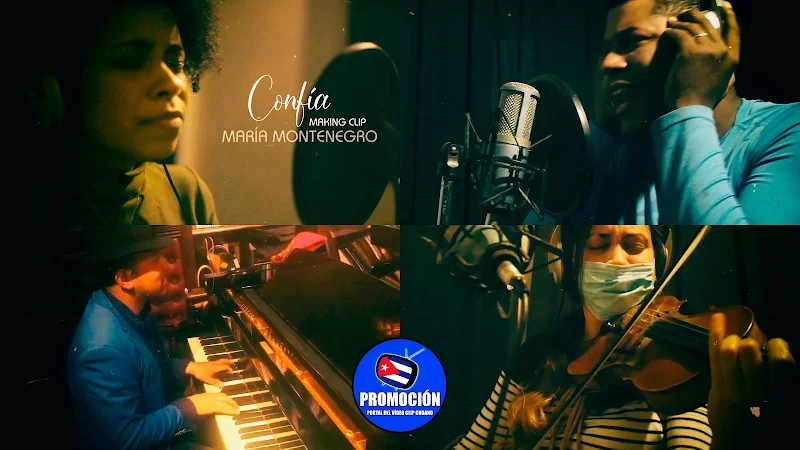 María Montenegro - ¨Confía¨ - Videoclip. Portal Del Vídeo Clip Cubano. Música cubana. Canción. CUBA.