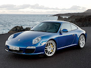 porsche 911 in blue