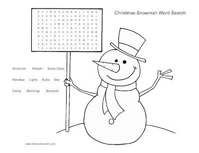 Christmas Wordsearch For Kids Printable For Free 2