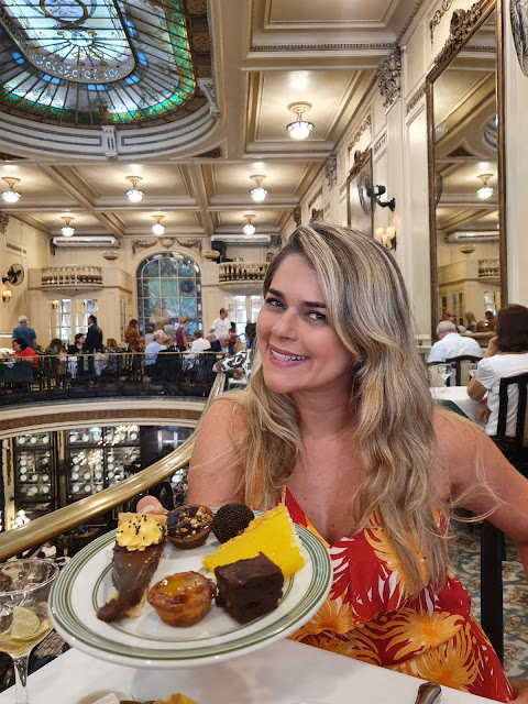 Blog Apaixonados por Viagens - Confeitaria Colombo - Rio de Janeiro