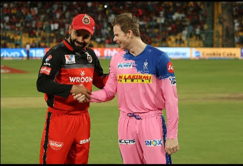 RCB done and dusted over RR by 7 wickets win.