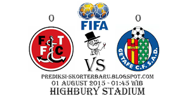 "Agen Bola - Prediksi Skor Fleetwood Town vs Getafe Posted By : Prediksi-skorterbaru.blogspot.com"