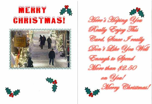 Better Xmas cards