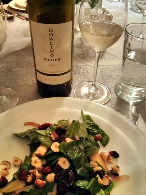 Howling Bluff Sauvignon Semillon & Spinach Salad