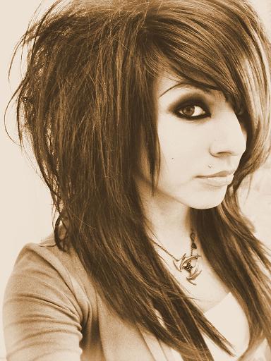 scene girls hairstyle. Emo#39;s Hairstyle Images